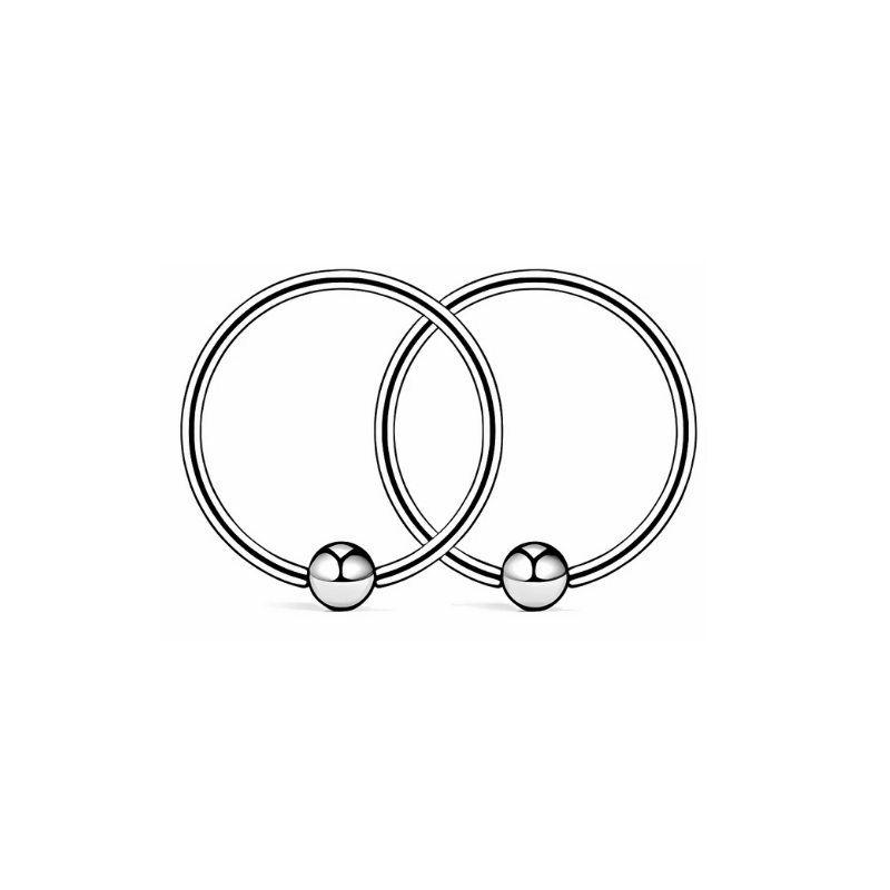 Silver Soft Wire Nose Ring