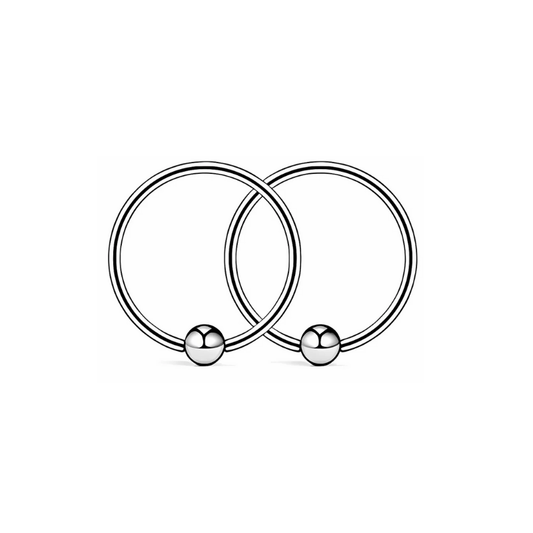 Silver Soft Wire Nose Ring