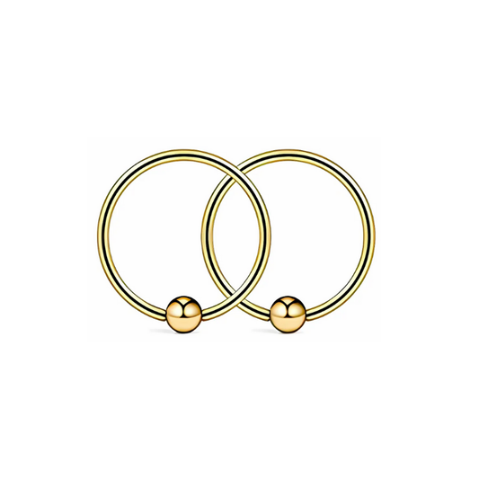 Gold Soft Wire Nose Ring