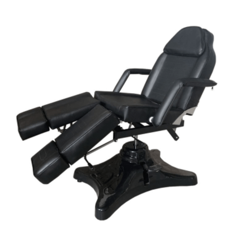 Black Hydraulic Tattoo Chair