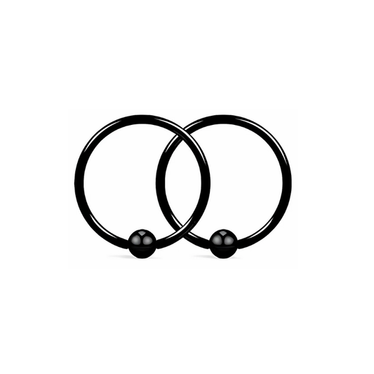 Black Soft Wire Nose Ring